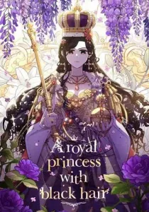 A Royal Princess with Black Hair Manhwa cover