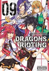 Dragons Rioting Manga cover