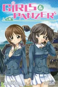 Girls & Panzer Manga cover