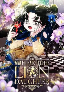 The Male Lead's Little Lion Daughter Manhwa cover
