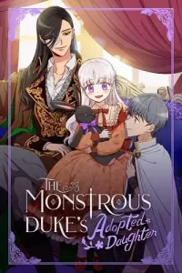 The Monstrous Duke's Adopted Daughter Manhwa cover
