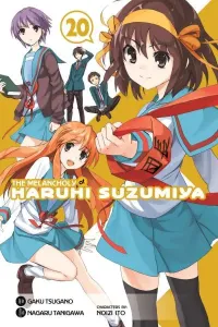 Suzumiya Haruhi no Yuuutsu Manga cover
