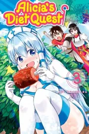 Alicia-san no Diet Quest Manga cover