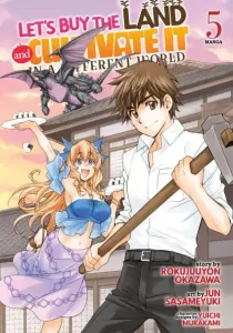 Isekai de Tochi wo Katte Noujou wo Tsukurou Manga cover