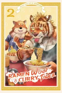 Ramen Ookami to Curry Tora Manga cover