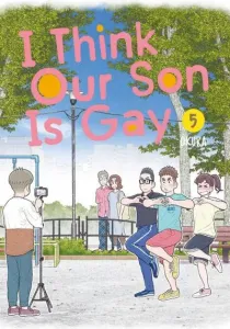 Uchi no Musuko wa Tabun Gay Manga cover
